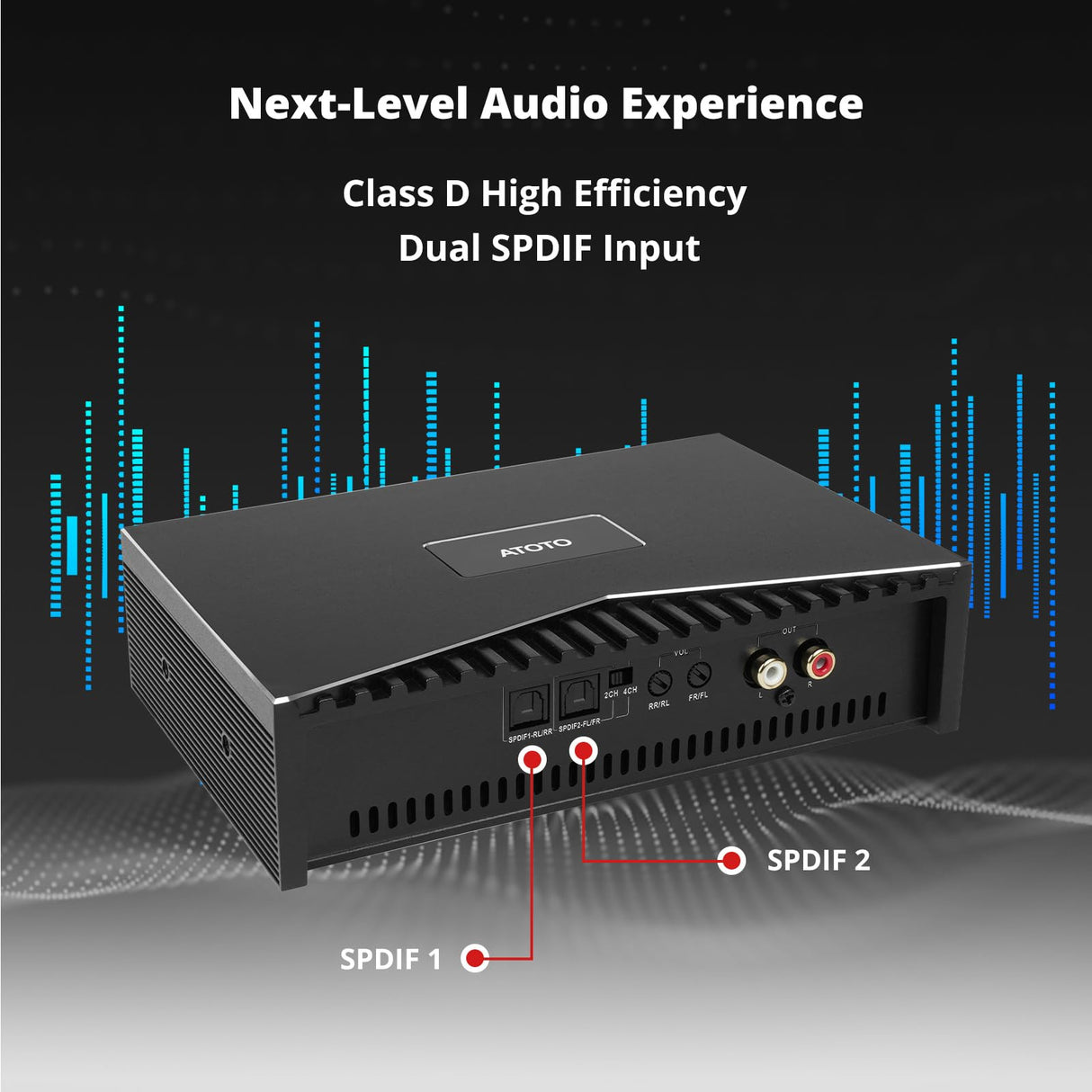 CA-AEC03 Class D Compact Digital Car Amplifier