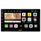 ATOTO S8 Premium Android Samochodowe zestawy stereo, Wireless CarPlay & Android Auto, 7-calowy wyświetlacz QLED, podzielony ekran, Potężny Soc, Dual BT z aptX HD, HD z LRV, SCVC i więcej, S8G2B74PM