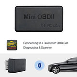 ATOTO AC-4450 Bluetooth-OBDII-/OBD2-Autodiagnosescanner / A6- und S8-Serie Android Car Stereo Scan Tool – kompatibel mit der Torque-App