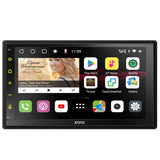 ATOTO S8 Dual Din Android autoradio, compatibel met draadloze CarPlay en Android Auto bedraad, dubbele Bluetooth,AC-S8G2B74MS-1EU