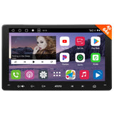 [4G LTE WiFi] ATOTOZONE A6 9" Android 4G+64G Radio Coche 2 DIN, Pantalla Táctil QLED Cargadores de Medios Digitales, CarPlay/Android Auto Inalámbrico, 2 Bluetooth, MirrorLink, A6G209PL