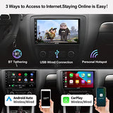 ATOTO S8 Premium Android Samochodowe zestawy stereo, Wireless CarPlay & Android Auto, 7-calowy wyświetlacz QLED, podzielony ekran, Potężny Soc, Dual BT z aptX HD, HD z LRV, SCVC i więcej, S8G2B74PM