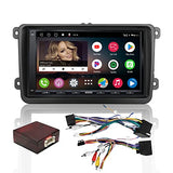 ATOTO A6PF 7Pollici Android Autoradio 2 DIN Compatibile con VW Volkswagen/Golf/Polo/Tiguan, Carplay senza fili e Android Auto senza fili, 2 Bluetooth, Tethering WiFi/BT/USB, HD LRV, 2G+32G,A6VW07APF