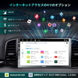 【4G LTE】ATOTOZONE A6 2DIN 4G+64G Androidオーディオ一体型カーナビ、7インチQLEDディスプレイオーディオ、Androidナビ、ワイヤレスCarPlay/Android Auto、Wi-Fi/USB/BTテザリング、デューアルBluetooth、ミラーリンク、GPSトラッキング、HD LRV、A6G2B7PL