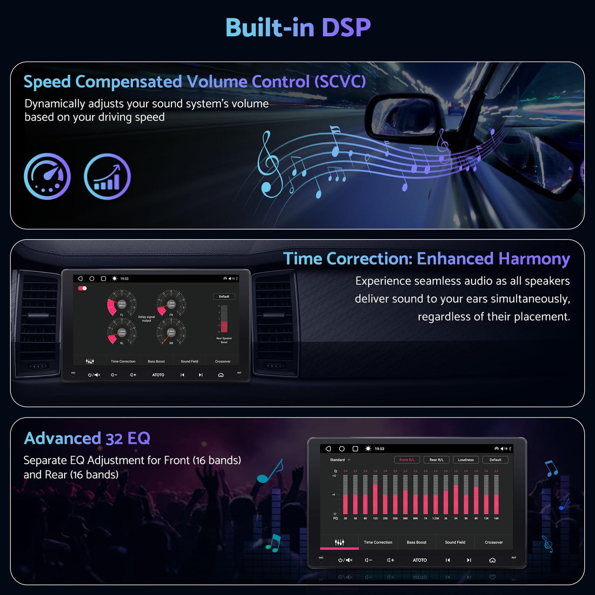 S8G2094MS-N 9" Double DIN Car Stereo