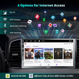 [4G LTE WiFi] ATOTOZONE A6PL 7" Autoradio 2 Din Android 8 Core 4G+64G, Sistemi multimediali,Wireless CarPlay e Android Auto Senza fili, QLED Touchscreen, 2 Bluetooth, MirrorLink, FM RDS GPS