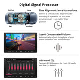 ATOTO S8 Dual Din Android bilradio Bilstereor, kompatibel med trådlös Apple CarPlay- och Android Auto-kabel, dubbel Bluetooth,AC-S8G2XX3-1EU