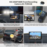 ATOTO P8 7" QLED GPS Navigation, Portable Car Stereo, Wireless Android Auto & Wireless Carplay, Glare-Suppressing Touchscreen Head Unit, 1080P Dash Cam, WDR & Auto Dimmer, Voice Assistant, P807SD-FC