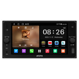 A5L 7" Double Din Car Stereo with Wireless CarPlay & Android Auto Compatible with Toyota, Touchscreen car Radio, Wi-Fi/BT Tethering, 24 Band EQ DSP, Bluetooth, Mirror Link, 2G+32G, FM/AUX/TF