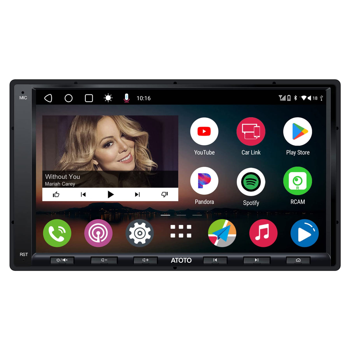 A6G2A7PF 7" Double DIN Car Stereo