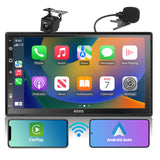 ATOTO F7WE Wireless CarPlay Double DIN Car Stereo, Wireless Android Auto 7inch Full Touchscreen Car Radio, HD LRV Camera, Bluetooth 5.3, GPS/FM/AM/AUX, 4.1 Channel Audio Out, Mirroring, F7G2B7WES01