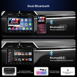 9inch Android Double Din Car Stereo With OBD, 8Core CPU 2G+32G, HD 1280 * 720 Touchscreen Head Unit, Wireless CarPlay Android Auto, ATOTOEXCEL A6PF GPS DAB+ Radio, WiFi/BT/USB, Drivechat AI Chat