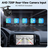 ATOTOZONE A5L Android System Double DIN Car Stereo Backup Camera, 7inch Wireless CarPlay Android Auto 1280*720 Touchscreen, WiFi/BT Tethering, 48 Band EQ DSP, Bluetooth, MirrorLink, 2G+32G, FM/AUX/TF