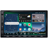 ATOTOZONE X10G2A7E 7inch Button Android In-Dash Navigation, 8G+128G Double Din Car Stereo, ChatGPT AI Assistant, 4G LTE, Wireless Carplay & Android Auto, Dual Phone Connection & Bluetooth