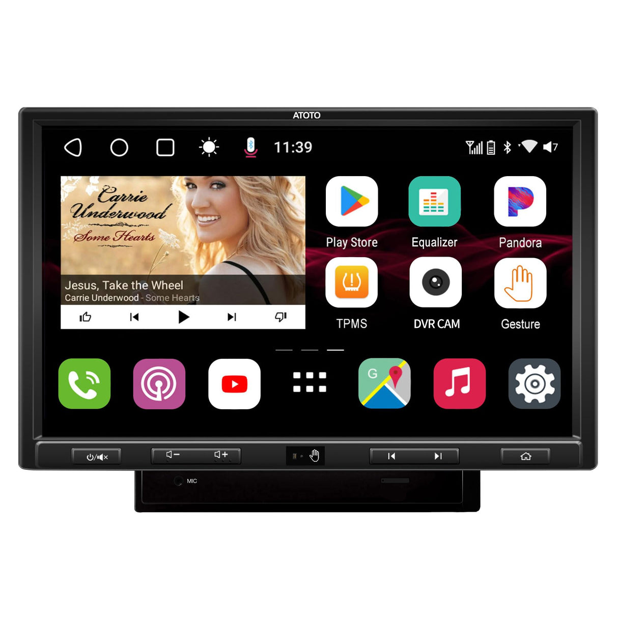 S8 Ultra Plus S8G2109UP-N 10.1" Double DIN Car Stereo