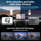 ATOTO P8 draagbare 7'' QLED met Dashboardvideo en achteruitrijcamera, draadloze Carplay en draadloze Android Auto,P8-EU01-E76