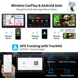 ATOTO S8 Un 9" QLED Double DIN Android GPS Voiture intégré, CarPlay sans Fil & Android Auto, Assistant Vocal AI, Suivi GPS, VSV&LRV, 4G LTE, 6G+128G, Amplificateur 4 * 49W, 2 Bluetooth, S8G2099UN