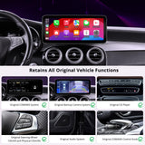 ATOTO 12.3" Car Stereo with Wireless CarPlay & Android Auto Compatible with Mercedes Benz A-Class W176 GLA X156 NTG4.5/4.7 2013-2015, Keep Original Function, GPS Tracking, AI DriveChat, 4G LTE, 2 BT