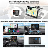 P807PR 7" Portable CarPlay Screen