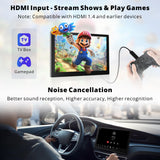 ATOTOZONE X10DG209E 9" QLED Dab Autoradio Android 2 Din, 8+128G, Carplay sans Fil & Android Auto, 4G LTE, Assistant Vocal IA, Suivi GPS, Microphone Double & BT & Entrée caméra, LRV, Entrée HDMI