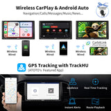 ATOTO S8 UN 7" QLED Doppel-DIN Android Auto-Navigation Autoradio, Drahtloses CarPlay &amp; Android Auto, Eingebautes 4G LTE, 6G+128G, 2 BT mit aptX HD, KI-Sprachassistent, GPS-Tracking, LRV,S8G2A79UN 