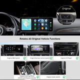 ATOTO 12,3'' Radio Coche Bluetooth CarPlay y Android Auto Inalámbrico, Compatible con Audi Q5 B8/B8.5 2009-2016 Concert/Symphony, Mantener la función Original, GPS para Coches, AI, 2 BT, 4G LTE